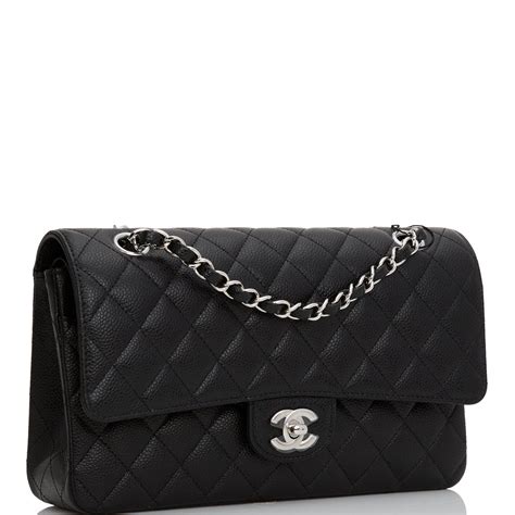 chanel classic flap bag silver chain|chanel classic bag online shop.